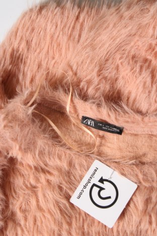 Дамски пуловер Zara, Размер L, Цвят Розов, Цена 5,00 лв.