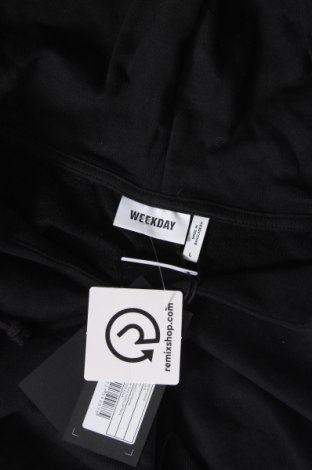 Damen Sweatshirt Weekday, Größe L, Farbe Schwarz, Preis 32,47 €