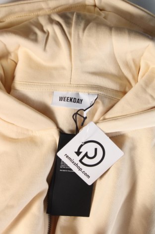 Damen Sweatshirt Weekday, Größe XXS, Farbe Gelb, Preis 8,12 €