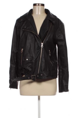 Dámská kožená bunda  H&M Divided, Velikost M, Barva Černá, Cena  742,00 Kč