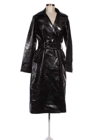 Γυναικείο δερμάτινο μπουφάν Something New, Μέγεθος M, Χρώμα Μαύρο, Τιμή 29,69 €