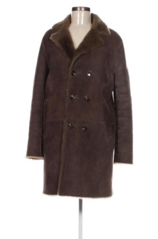 Дамско палто, Размер L, Цвят Бежов, Цена 21,40 лв.