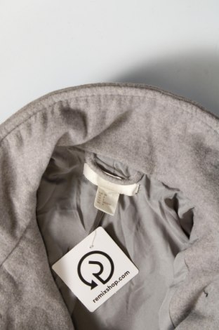 Дамско палто H&M, Размер S, Цвят Сив, Цена 14,98 лв.
