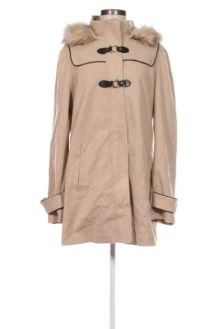Дамско палто Laura Torelli, Размер M, Цвят Бежов, Цена 80,25 лв.