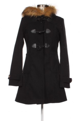 Дамско палто Made In Italy, Размер S, Цвят Черен, Цена 172,00 лв.