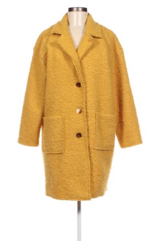 Дамско палто Made In Italy, Размер M, Цвят Жълт, Цена 107,00 лв.