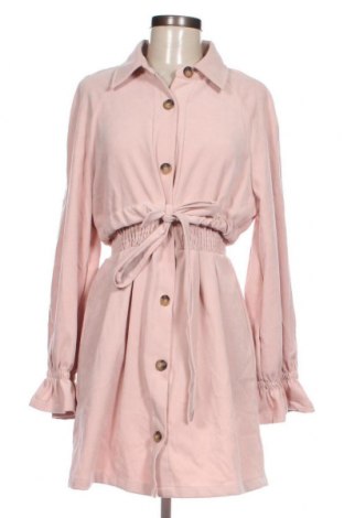 Dámský kabát  SHEIN, Velikost L, Barva Popelavě růžová, Cena  1 020,00 Kč