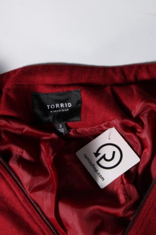 Γυναικείο παλτό Torrid, Μέγεθος M, Χρώμα Κόκκινο, Τιμή 23,17 €