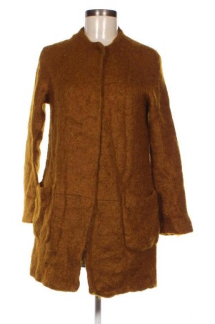 Дамско палто Zara, Размер S, Цвят Зелен, Цена 17,15 лв.
