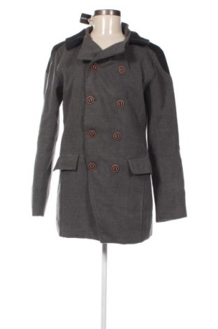 Γυναικείο παλτό Zhelin, Μέγεθος M, Χρώμα Γκρί, Τιμή 4,46 €