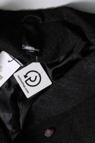 Γυναικείο σακάκι Sinequanone, Μέγεθος S, Χρώμα Μαύρο, Τιμή 13,67 €
