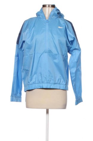 Γυναικείο μπουφάν αθλητικό Reebok, Μέγεθος M, Χρώμα Μπλέ, Τιμή 29,19 €