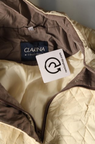 Γυναικείο μπουφάν Clarina Collection, Μέγεθος L, Χρώμα Εκρού, Τιμή 4,75 €