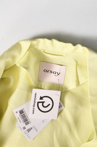 Γυναικείο μπουφάν Orsay, Μέγεθος XXS, Χρώμα Κίτρινο, Τιμή 13,89 €