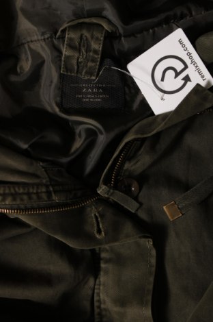 Γυναικείο μπουφάν Zara Trafaluc, Μέγεθος S, Χρώμα Πράσινο, Τιμή 6,10 €