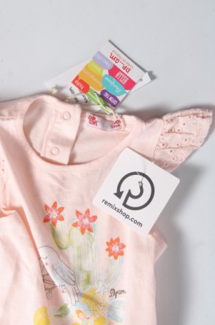 Παιδική μπλούζα Dp...am, Μέγεθος 2-3m/ 56-62 εκ., Χρώμα Ρόζ , Τιμή 6,60 €