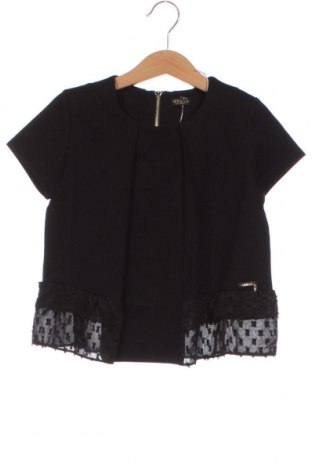 Детска блуза Guess, Размер 6-7y/ 122-128 см, Цвят Черен, Цена 64,35 лв.