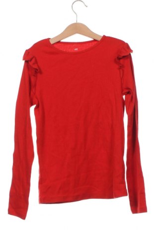Dziecięca bluzka H&M, Rozmiar 8-9y/ 134-140 cm, Kolor Czerwony, Cena 50,38 zł