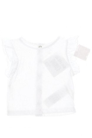 Dziecięca bluzka Kiabi, Rozmiar 1-2m/ 50-56 cm, Kolor Biały, Cena 23,91 zł
