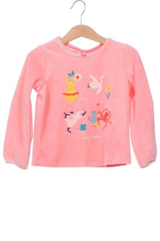 Bluză pentru copii Petit Bateau, Mărime 3-4y/ 104-110 cm, Culoare Roz, Preț 118,03 Lei