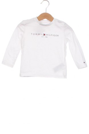 Bluză pentru copii Tommy Hilfiger, Mărime 12-18m/ 80-86 cm, Culoare Alb, Preț 169,34 Lei