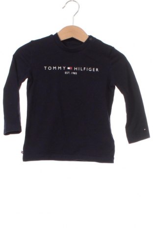 Bluză pentru copii Tommy Hilfiger, Mărime 9-12m/ 74-80 cm, Culoare Albastru, Preț 157,37 Lei