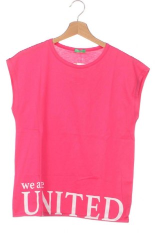 Детска блуза United Colors Of Benetton, Размер 14-15y/ 168-170 см, Цвят Розов, Цена 59,00 лв.