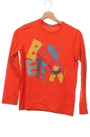 Παιδική μπλούζα United Colors Of Benetton, Μέγεθος 10-11y/ 146-152 εκ., Χρώμα Πορτοκαλί, Τιμή 14,85 €