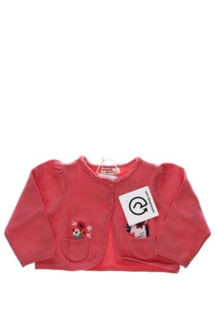 Pulover cu nasturi pentru copii Du Pareil Au Meme, Mărime 6-9m/ 68-74 cm, Culoare Roz, Preț 85,39 Lei