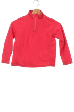 Dziecięca bluzka z polaru Line One, Rozmiar 7-8y/ 128-134 cm, Kolor Różowy, Cena 19,19 zł