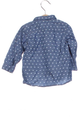 Kinderhemd H&M, Größe 6-9m/ 68-74 cm, Farbe Blau, Preis 11,76 €