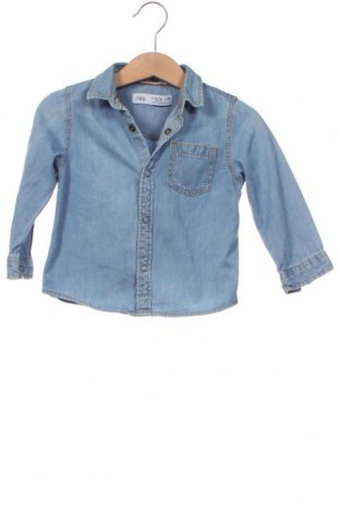 Dětská košile  Zara, Velikost 12-18m/ 80-86 cm, Barva Modrá, Cena  268,00 Kč