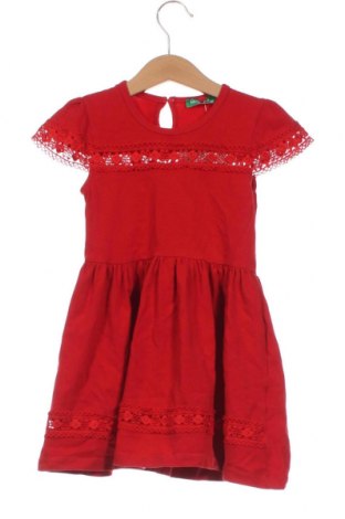 Dětské šaty , Velikost 18-24m/ 86-98 cm, Barva Červená, Cena  392,00 Kč