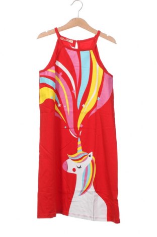 Детска рокля Denokids, Размер 8-9y/ 134-140 см, Цвят Червен, Цена 29,40 лв.