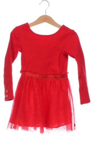 Детска рокля Okaidi, Размер 18-24m/ 86-98 см, Цвят Червен, Цена 35,40 лв.