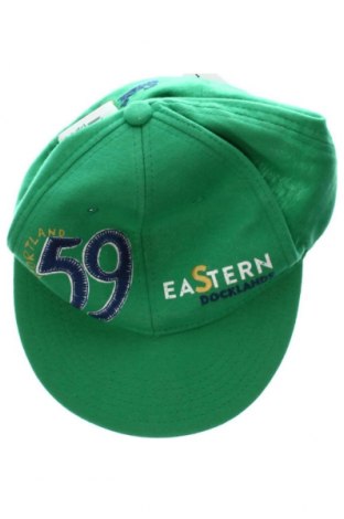 Детска шапка United Colors Of Benetton, Цвят Зелен, Цена 43,00 лв.