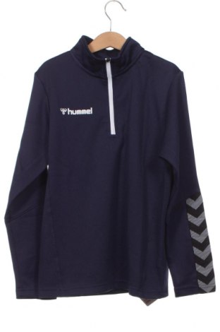 Bluză sport pentru copii Hummel, Mărime 9-10y/ 140-146 cm, Culoare Albastru, Preț 30,20 Lei