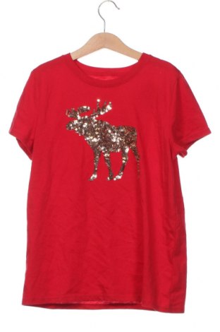 Kinder T-Shirt Abercrombie Kids, Größe 10-11y/ 146-152 cm, Farbe Rot, Preis 11,51 €
