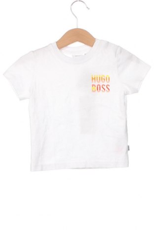 Детска тениска BOSS, Размер 3-6m/ 62-68 см, Цвят Бял, Цена 74,82 лв.