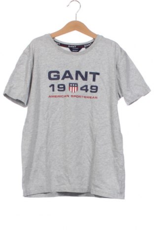 Tricou pentru copii Gant, Mărime 10-11y/ 146-152 cm, Culoare Gri, Preț 105,26 Lei