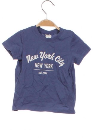 Παιδικό μπλουζάκι H&M, Μέγεθος 9-12m/ 74-80 εκ., Χρώμα Μπλέ, Τιμή 3,87 €
