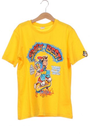Детска тениска LC Waikiki, Размер 8-9y/ 134-140 см, Цвят Жълт, Цена 15,60 лв.