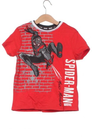Kinder T-Shirt Marvel, Größe 5-6y/ 116-122 cm, Farbe Rot, Preis 11,25 €