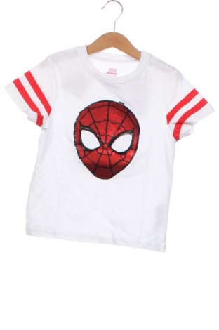 Детска тениска Marvel, Размер 3-4y/ 104-110 см, Цвят Бял, Цена 17,40 лв.