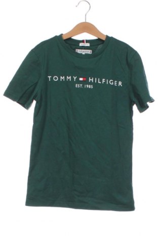 Tricou pentru copii Tommy Hilfiger, Mărime 11-12y/ 152-158 cm, Culoare Verde, Preț 101,97 Lei