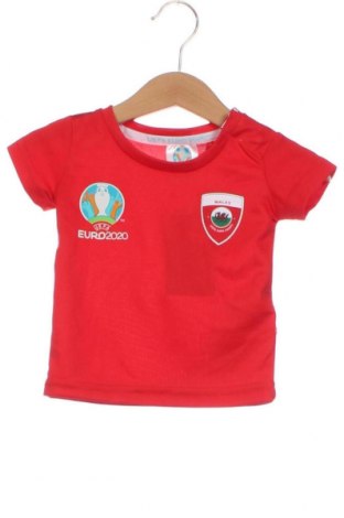 Παιδικό μπλουζάκι Uefa, Μέγεθος 3-6m/ 62-68 εκ., Χρώμα Κόκκινο, Τιμή 2,69 €