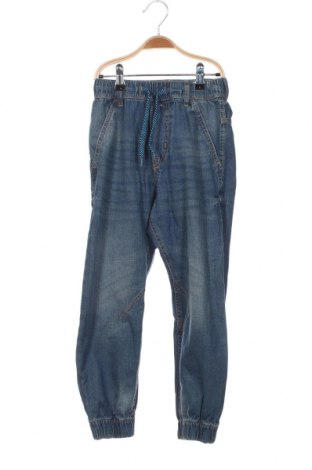 Dětské džíny  H&M, Velikost 7-8y/ 128-134 cm, Barva Modrá, Cena  430,00 Kč