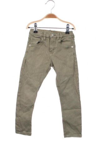 Детски дънки Zara, Размер 4-5y/ 110-116 см, Цвят Зелен, Цена 15,75 лв.