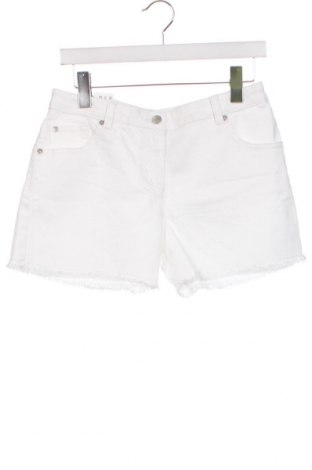 Детски къс панталон United Colors Of Benetton, Размер 13-14y/ 164-168 см, Цвят Бял, Цена 29,40 лв.