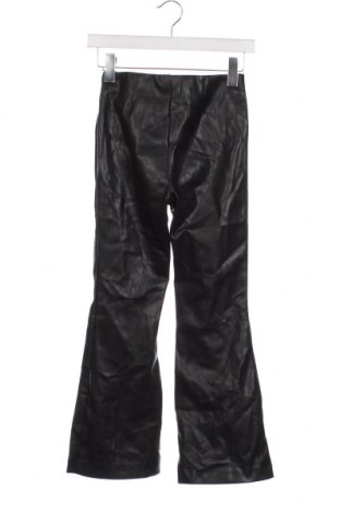 Детски кожен панталон Zara, Размер 13-14y/ 164-168 см, Цвят Черен, Цена 7,14 лв.